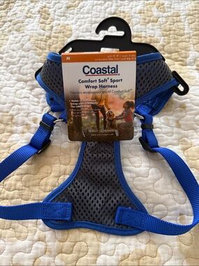 Coastal Comfort Soft Sport Wrap Harness - Blue